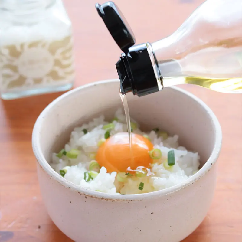 圧搾一番搾り　芳醇ごま油をかけた卵かけごはん