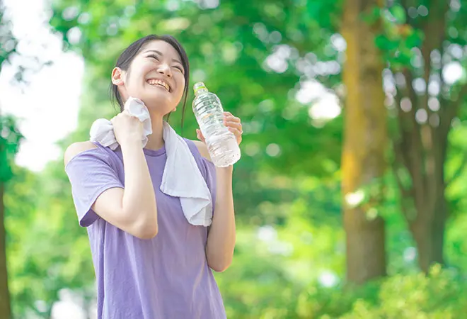 元気な女性