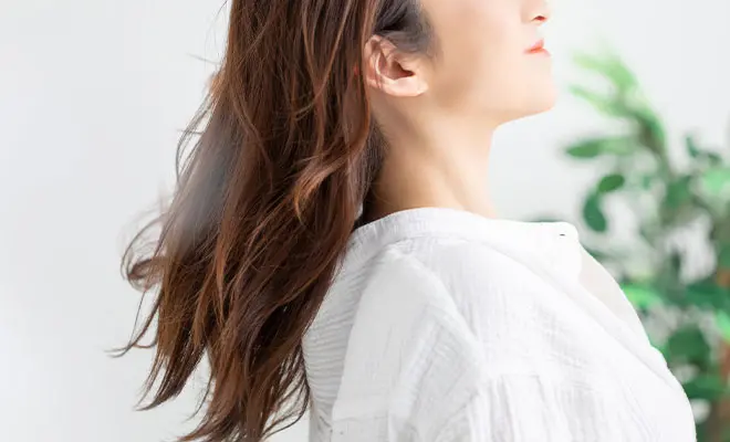 きれいな髪の毛