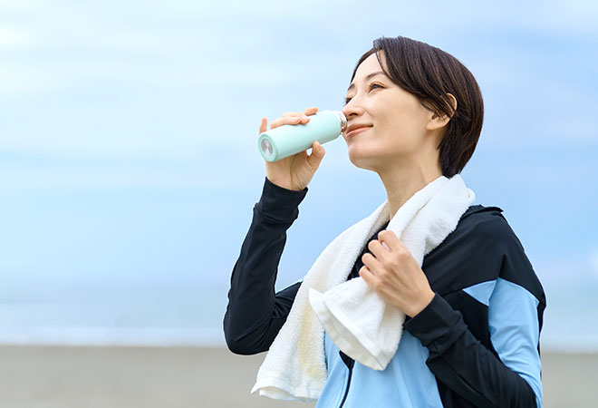 水分補給