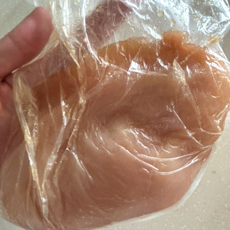 鶏肉にすり込む