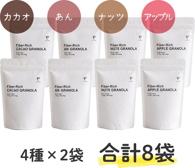 4種×2袋　合計8袋