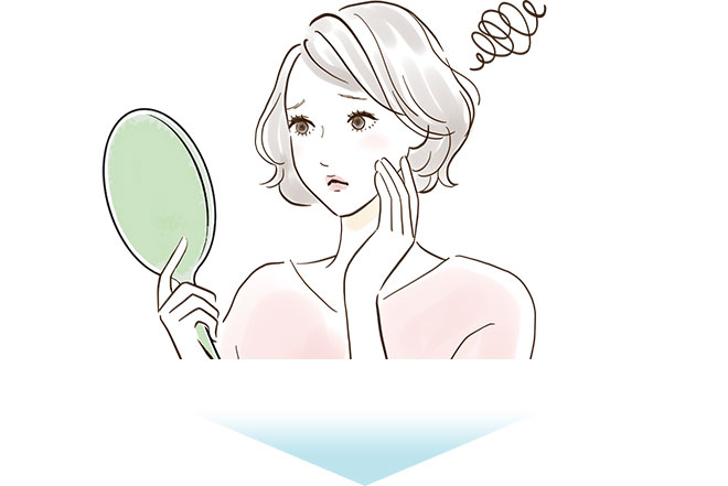 年齢肌が気になる