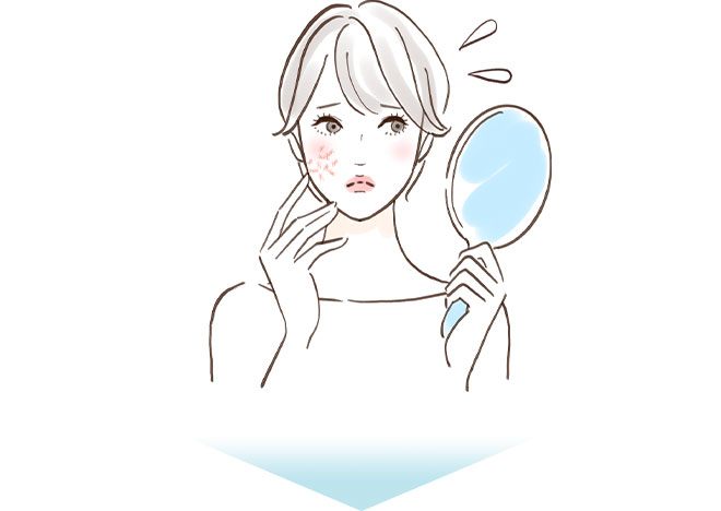 乾燥が気になる